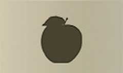 Apple silhouette