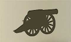 Cannon silhouette