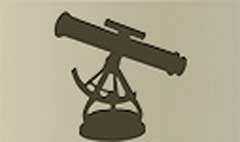 Telescope silhouette
