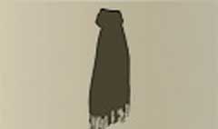 Scarf silhouette