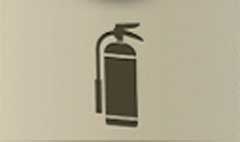 Fire Extinguisher silhouette