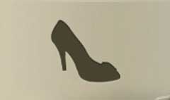 Woman's Shoe silhouette