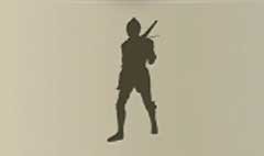 Knight silhouette