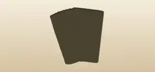 Tarot Cards silhouette