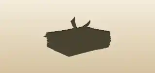 Letters silhouette
