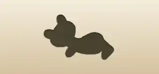 Teddy Bear silhouette