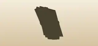 Letters silhouette