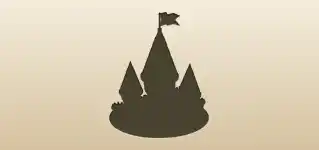 Castle silhouette