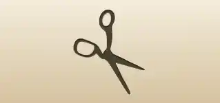 Scissors silhouette