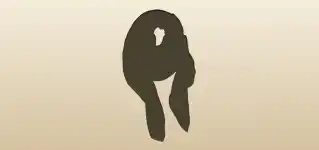 Scarf silhouette