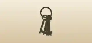 Keys silhouette