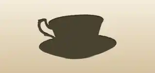 Cup of Tea silhouette
