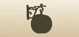 Clock silhouette