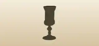 Goblet silhouette