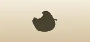 Apple silhouette