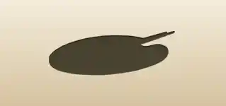 Painter’s Palette silhouette