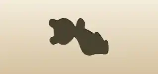 Teddy Bear silhouette