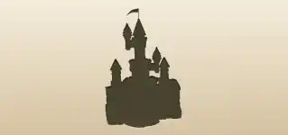Castle silhouette