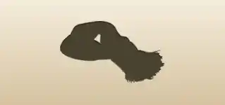 Scarf silhouette