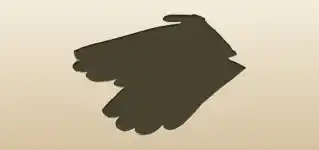 Gloves silhouette
