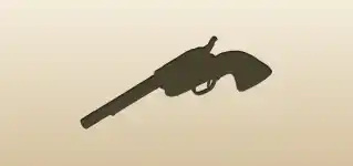 Revolver silhouette
