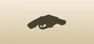 Revolver silhouette