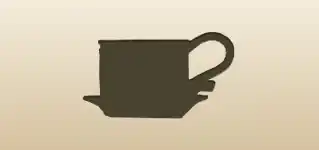 Cup of Tea silhouette