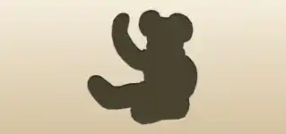 Teddy Bear silhouette