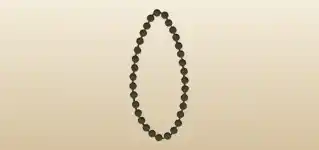 Bead Necklace silhouette