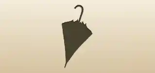 Umbrella silhouette