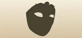 Mask silhouette
