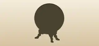 Crystal Ball silhouette