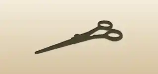Scissors silhouette
