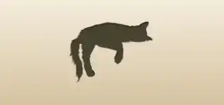 Cat silhouette