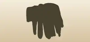 Gloves silhouette