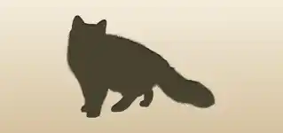 Cat silhouette