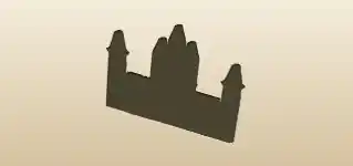 Castle silhouette