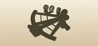Sextant silhouette