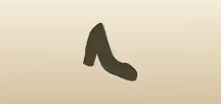 Lady’s Shoe silhouette