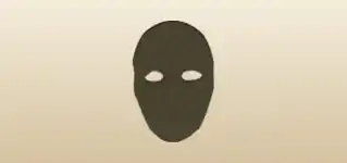 Mask silhouette