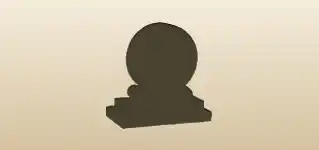 Clock silhouette