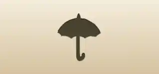 Umbrella silhouette