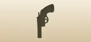 Revolver silhouette
