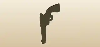 Revolver silhouette