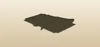Letters silhouette
