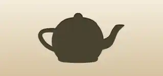 Teapot silhouette