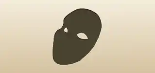 Mask silhouette