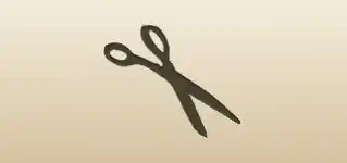 Scissors silhouette