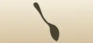 Teaspoon silhouette