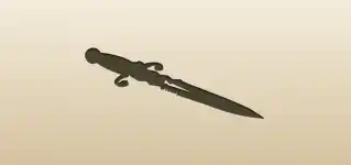 Dagger silhouette